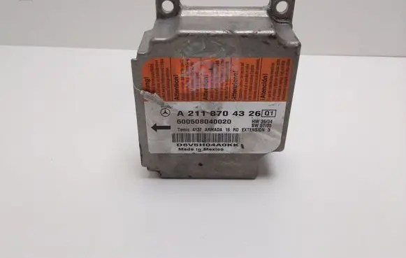 Mercedes-Benz E W211 Airbag control unit/module A2118704326