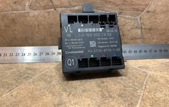 Mercedes-Benz ML W166 Door control unit/module A1669007409