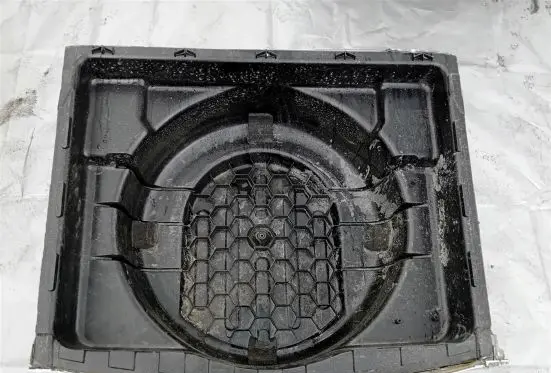 Audi A8 S8 D3 4E Trunk/boot floor carpet liner 4E0803265K
