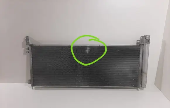 A/C cooling radiator (condenser)