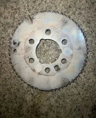 BMW 1 F20 F21 Crankshaft position gear 7634295