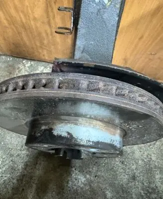 Volkswagen Touareg I Front wheel hub 7L0407257A