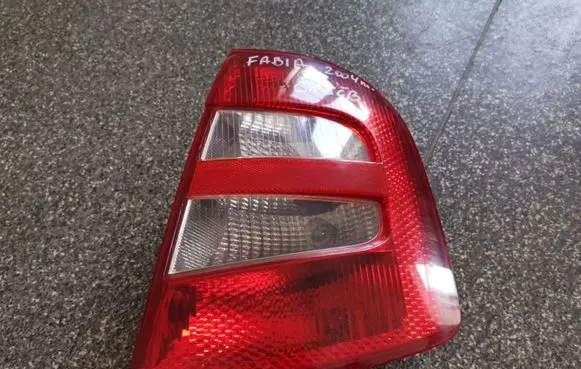 Skoda Fabia Mk2 (5J) Rear/tail lights 6Y6945096 6Y6945112