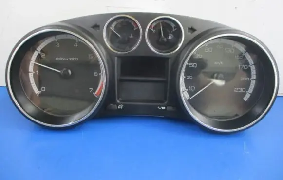 Peugeot 308 Speedometer (instrument cluster) 9665107380