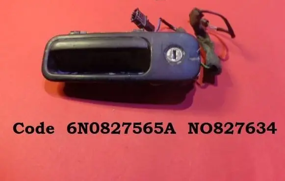 Seat Alhambra (Mk1) Tailgate/trunk/boot exterior handle 6N0827565A NO827634
