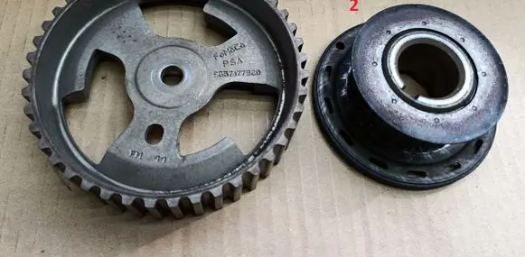 Volvo V50 Timing belt tensioner pulley 