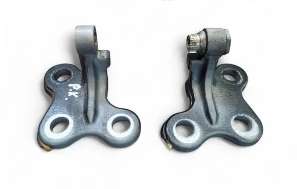 Front door hinge set