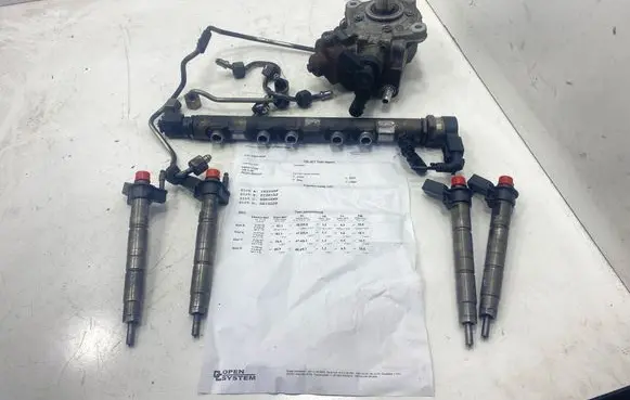 BMW 5 F10 F11 Fuel injection system set 0445117030 0445214135 0445010528