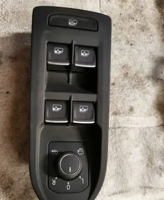 Electric window control switch