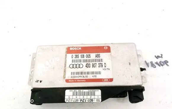 Audi A4 S4 B5 8D ABS control unit/module 4D0907379D 0265108005