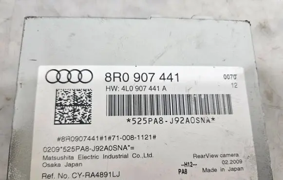 Audi Q5 SQ5 Camera control unit module 8R0907441