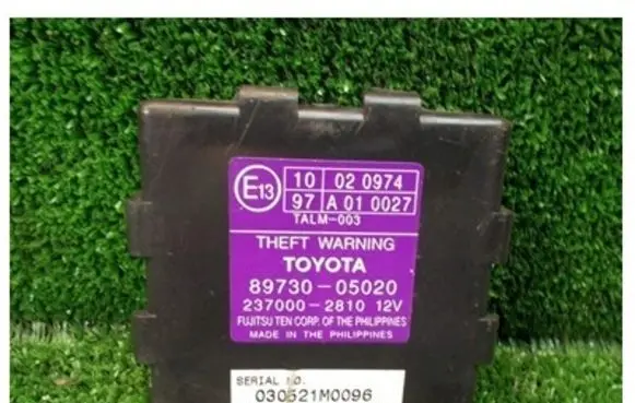 Toyota Avensis T250 Alarm control unit/module 8973005020