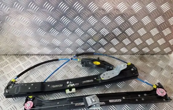 Volkswagen Sharan Front window lifting mechanism without motor 7N0837461J