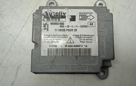 Peugeot 607 Airbag control unit/module 216196958B