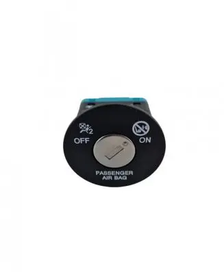 Passenger airbag on/off switch