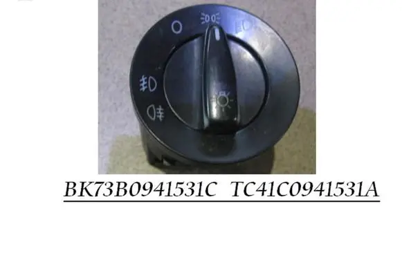 Volkswagen PASSAT B5 Light switch BK73B0941531C TC41C0941531A