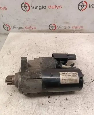 Volkswagen Caddy Starter motor 02E911024A 21032013 0001123044