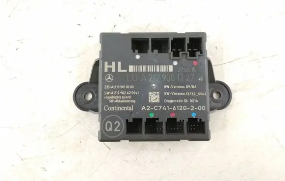 Mercedes-Benz E W212 Door control unit/module DALISID2779 2129001227 2129004818