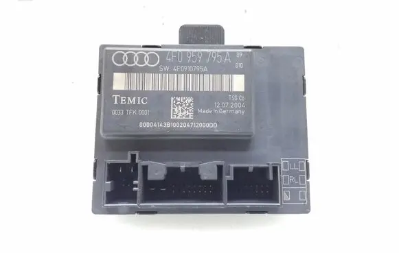 Audi A6 S6 C6 4F Door control unit/module 4F0959795A 4F0910795A