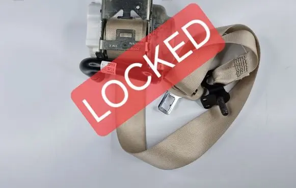 Mercedes-Benz EQS V297 Rear seatbelt 34291040B A2978600800