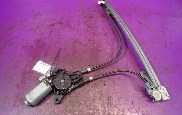 Front door window regulator with motor