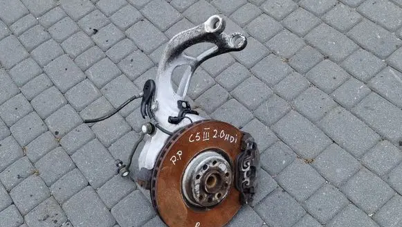 Citroen C5 Front wheel hub spindle knuckle