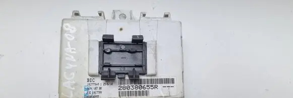 Renault Laguna III GPS navigation control unit/module 280380655R