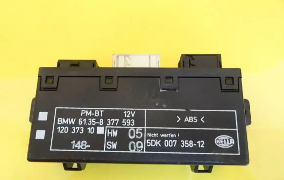 BMW 5 E39 Door control unit/module 8377593 61.35-8377593 5DK007358-12