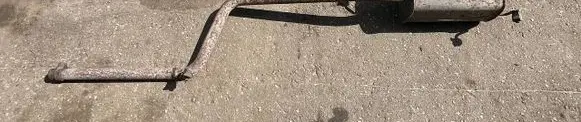 Volkswagen Caddy Rear muffler/silencer tail pipe 2k0120f 302089