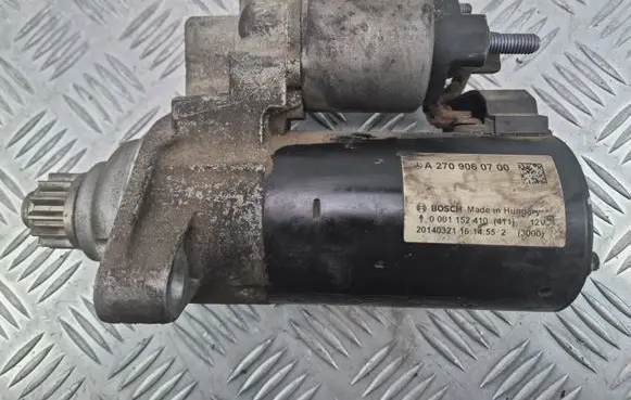 Mercedes-Benz CLA C117 X117 W117 Starter motor A2709060700 0001152410