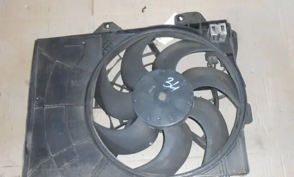 Peugeot 207 Electric radiator cooling fan 9680102880