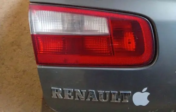 Renault Laguna II Tailgate rear/tail lights