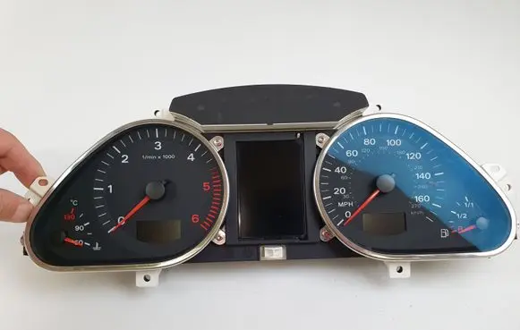 Audi A6 S6 C6 4F Speedometer (instrument cluster) 4F0910900C 4F0920951