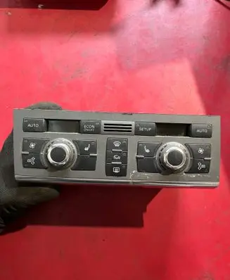 Audi A6 S6 C6 4F Climate control unit 4F1820043J 4F0910043 5HB00883304