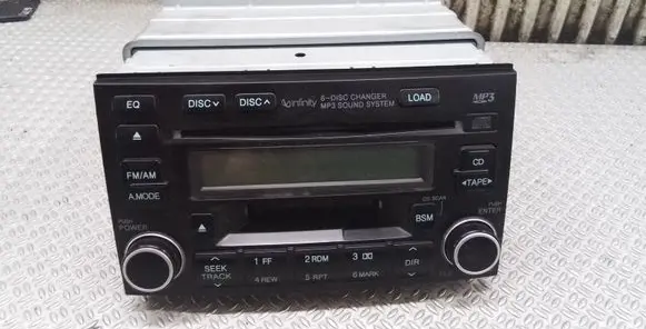 Hyundai Grandeur Radio/CD/DVD/GPS head unit E11022695