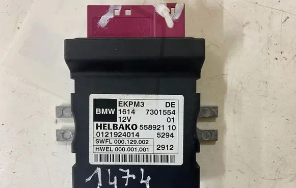 BMW 1 F20 F21 Fuel injection pump control unit/module 7301554 55892110 0121924014