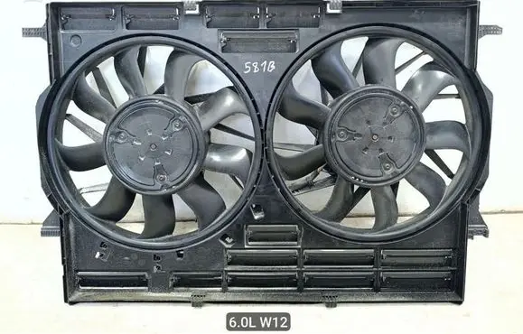 Bentley Bentayga Radiator cooling fan shroud 4M0121003B