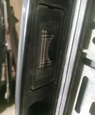 Mini One - Cooper Coupe R56 Number plate light