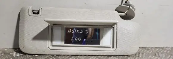 Opel Astra J Sun visor