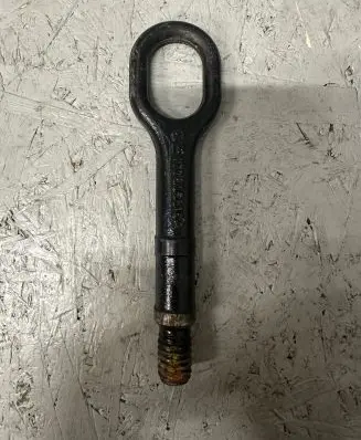 Towing hook eye