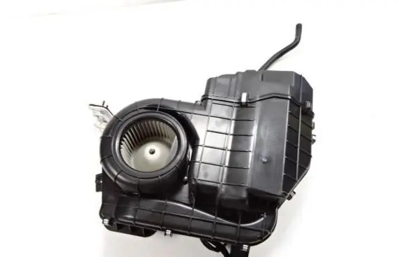 Interior heater climate box assembly