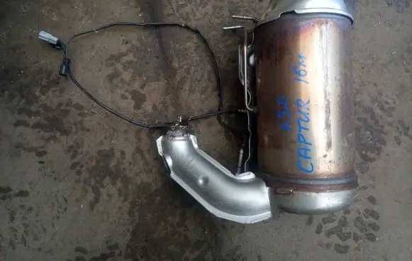 Renault Captur Catalyst/FAP/DPF particulate filter 