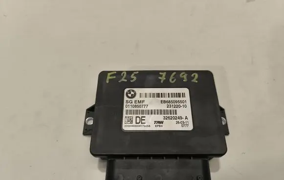 BMW X3 F25 Hand brake control module 6850955 23122010 0110850777