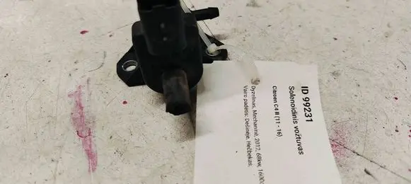 Citroen C4 II Turbo solenoid valve 9688124580