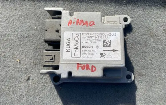 Ford Kuga I Airbag control unit/module 9V4T14B321AA 0285010689