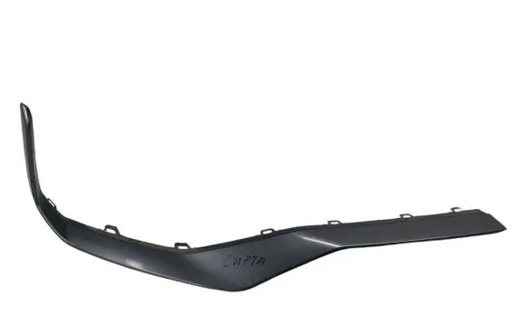 Front bumper splitter molding