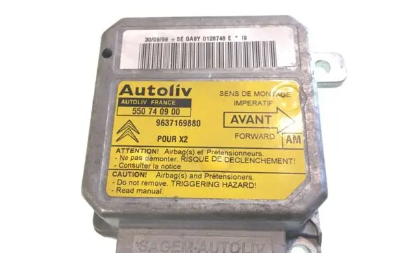 Citroen Xantia Airbag control unit/module 9637169880