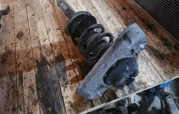 Audi A4 S4 B7 8E 8H Front shock absorber with coil spring 8E0DA