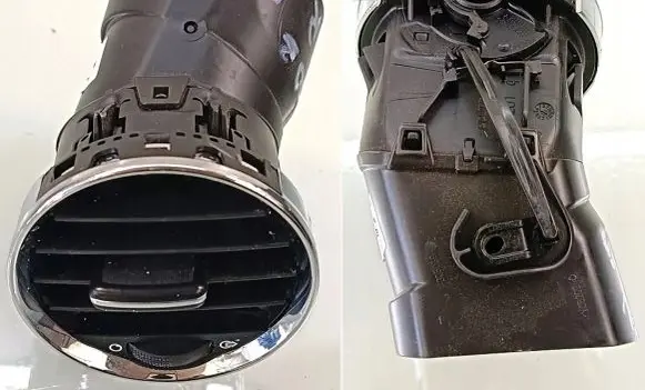 Peugeot 5008 Dash center air vent grill 9655994277