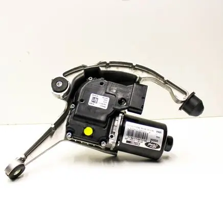 Front wiper linkage and motor